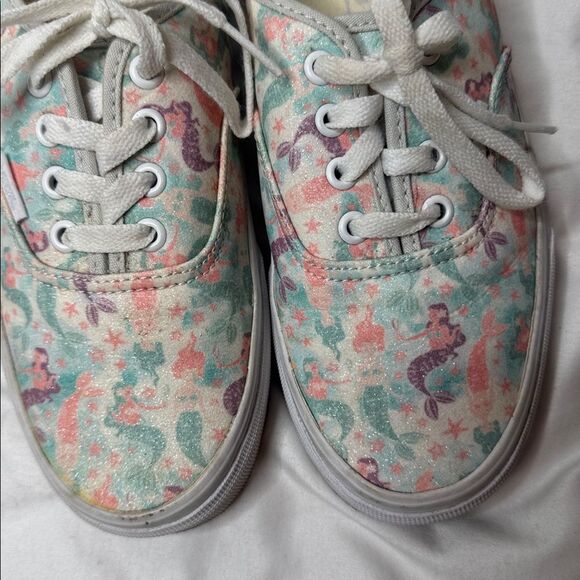 Vans Mermaid Ice Flow Glitter Low Top Skate Shoes. Size 7. - Picture 4 of 7